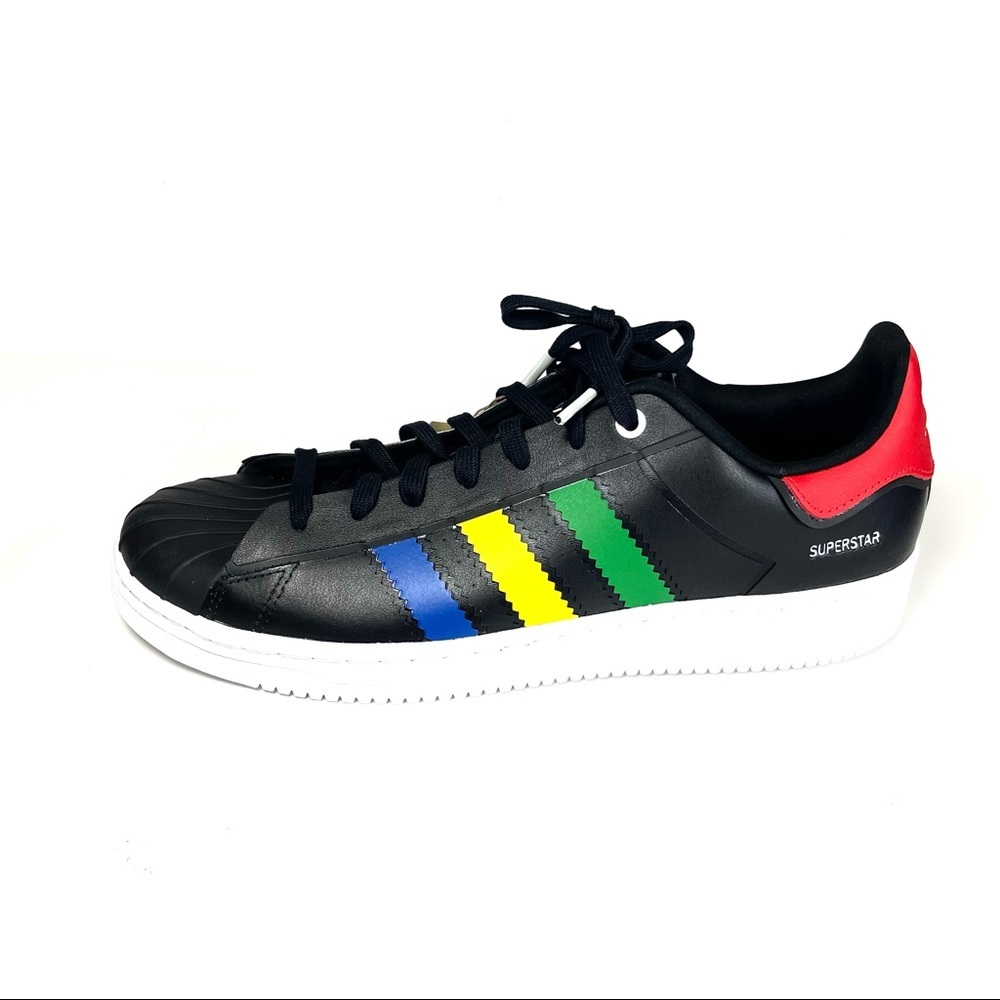 Adidas‎ Originals Superstar OT Tech Men’s Sneakers Shoes Black Multi Size 11